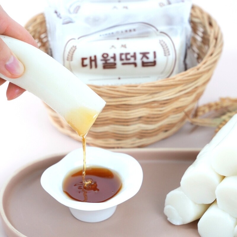 대월떡집,대통령표창 가래떡 떡국떡 당일생산 무설탕 개별포장 국내산 2.5kg